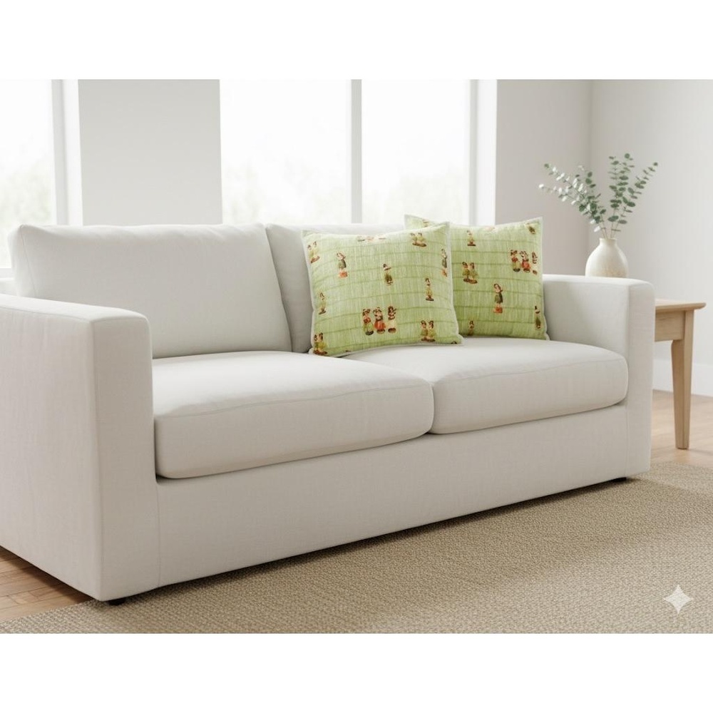 Tommy Bahama Hawaiian Hula Dancers Decorative Throw Pillows‎ Green 18x18